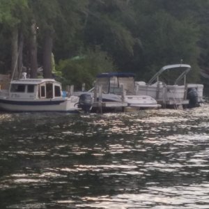 Home, with the rest of the fleet!