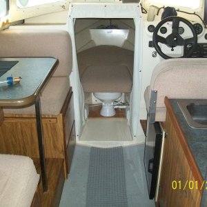The cabin