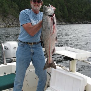 30 lb. Chinook,  Sarah Point