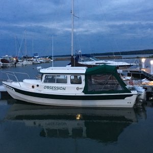 Boat with camperback