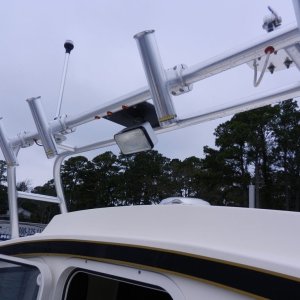 Cockpit light and some ebay rod holders.