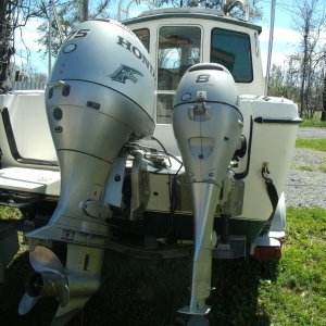 March 2022  2006 Honda 75HP and 8HP