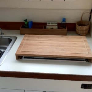 Wallace cover bamboo cutting board TJ MAXX $10