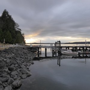 Sunset Thursday evening 7/19/18