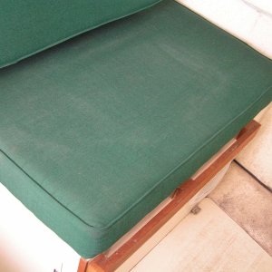 Seat in normal position