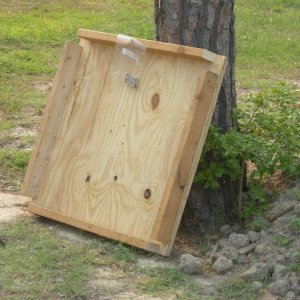 New Nest Box about 3\' Square