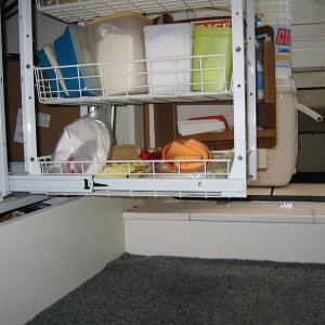 (Work Release) cabinet shelves