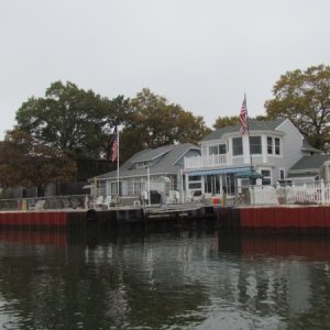 Homes along the Point Pleasant Canal which also is part of the Inter Coastal Waterway