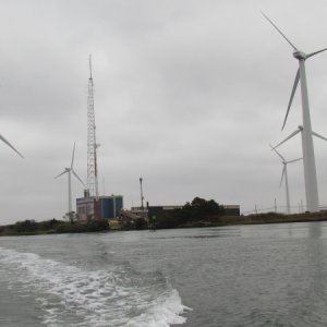 Wind Farms on the northern end of Atlantic City
