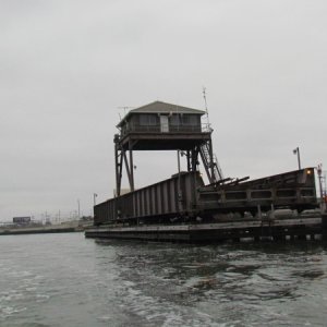 The Conrail bridge in Atlantic City