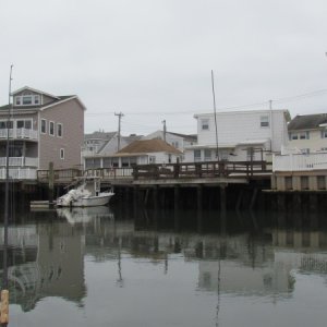 pretty flat seas here in Sea Isle City