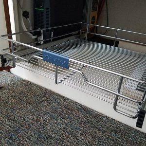 No more crawling on the floor to access storage. March 2018