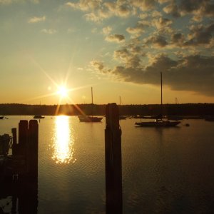 Daybreak at Fish Creek Marina