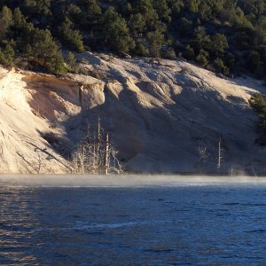 Early morning mist in Beaver Creek.