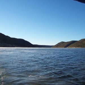 Looking down main channel from North end to the South.