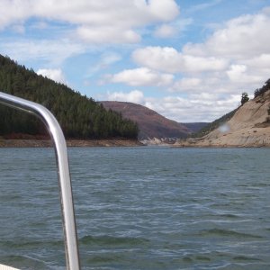 Looking Southeast out of Dry Canyon.