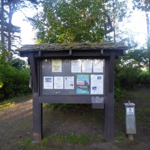 Pay station at Shallow Bay