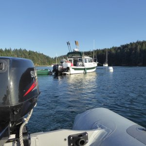 It was great catching up with Peter and Caryn on C-Dancer, thanks guys for the evening hospitality!