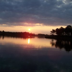 sunrise, South River, 10/7/07