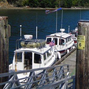 JC Lately and SleepyC at SBSP dock, mid low tide.