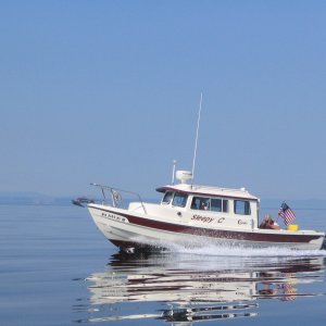 Strait of Juan de Fuca, not often this flat, but it sure is nice when it is.