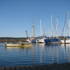 C-Dory Center Console, a working C-Dory in John Wayne marina, Sequim WA