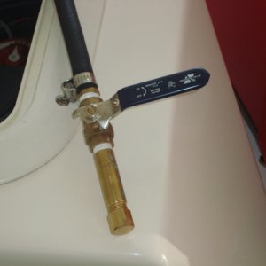 Handy fuel fill  for generator