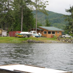 C-Dory on shore