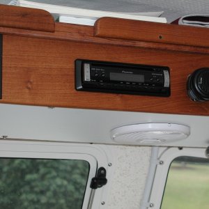 Added Pioneer AM-FM-CD.