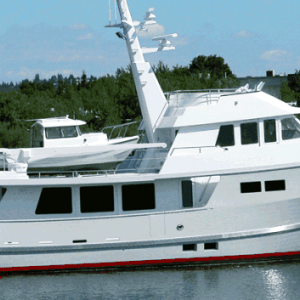 c-dory on a yacht