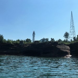 Devils Island Light House  Apostle Islands