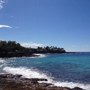 Magic Sands beach.  Kona