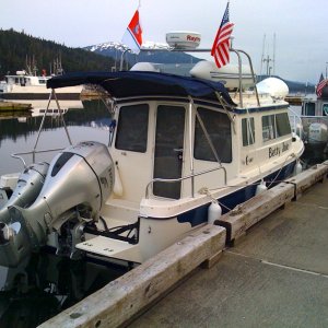 Moored at the Liberty Dock in Auke Bay