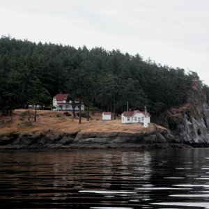Turn Point Light Station from the water