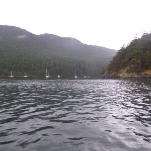 Checking out Eagle Harbor on the way back. From here I slow cruised down to the south end of Cypress.