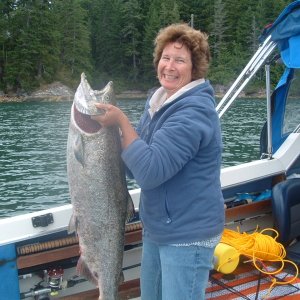 VERY happy angler