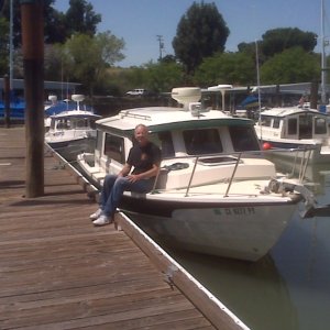Rio Vista, gett'n the boats ready to go.