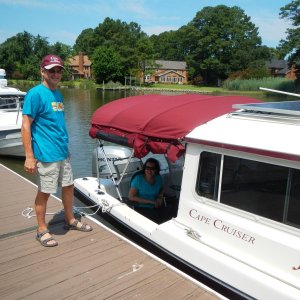 FREEDOM finishing up the cruise & also heading to the boat ramp