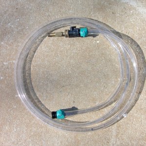 $5 shower. Hook to freshwater flush on Yamaha outboard. Enjoy warm shower with endless supply of water.