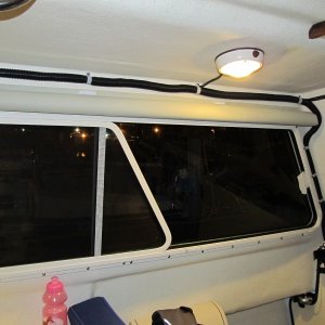 Wiring cleanup on port side