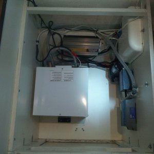 New 4 gallon tank leaves room for more storage and improves accessibility for servicing