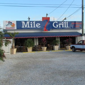 Northside of the Seven Mile Bridge in Marathon super lunch and breakfast spot,maybe dinner too?