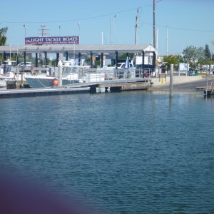 A beautiful ramp at the City of Key Wests Garrison Bight Marina
