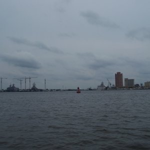 ICW mm 000, southbound, Norfolk, VA