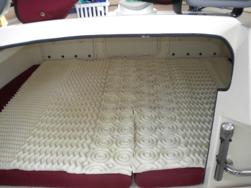 1.5" Foam mattress topper from Costco.