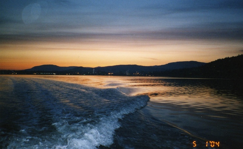 1 May 2004 early am
Bellinham behind us