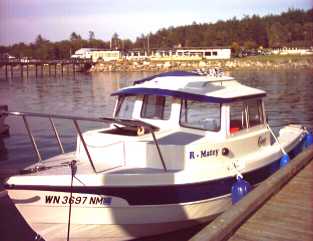 1 May 2004 Lopez Island
   There's our baby!