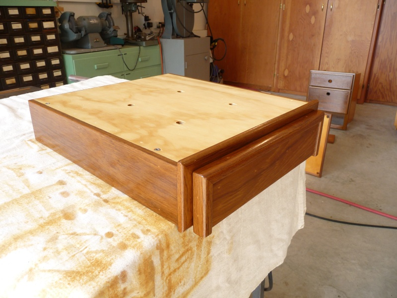 12. Pull Out Shelf Under Helm Seat Ready To Install