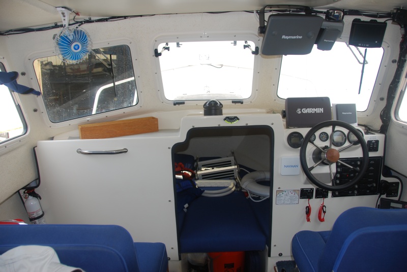 12 "  SS Hand Hold is centered on port  side