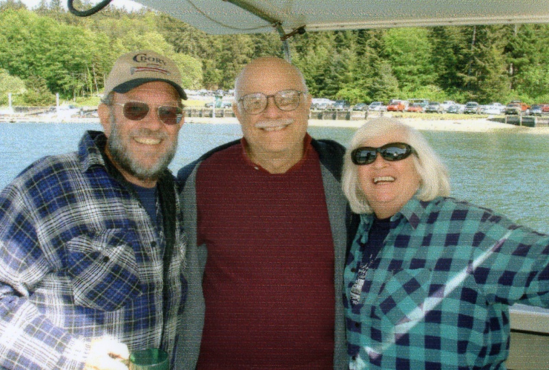 13 May 2006 
   Cornet Bay, WA 
Larry & Nancy (NANCY H) 
  & their friend Ken.